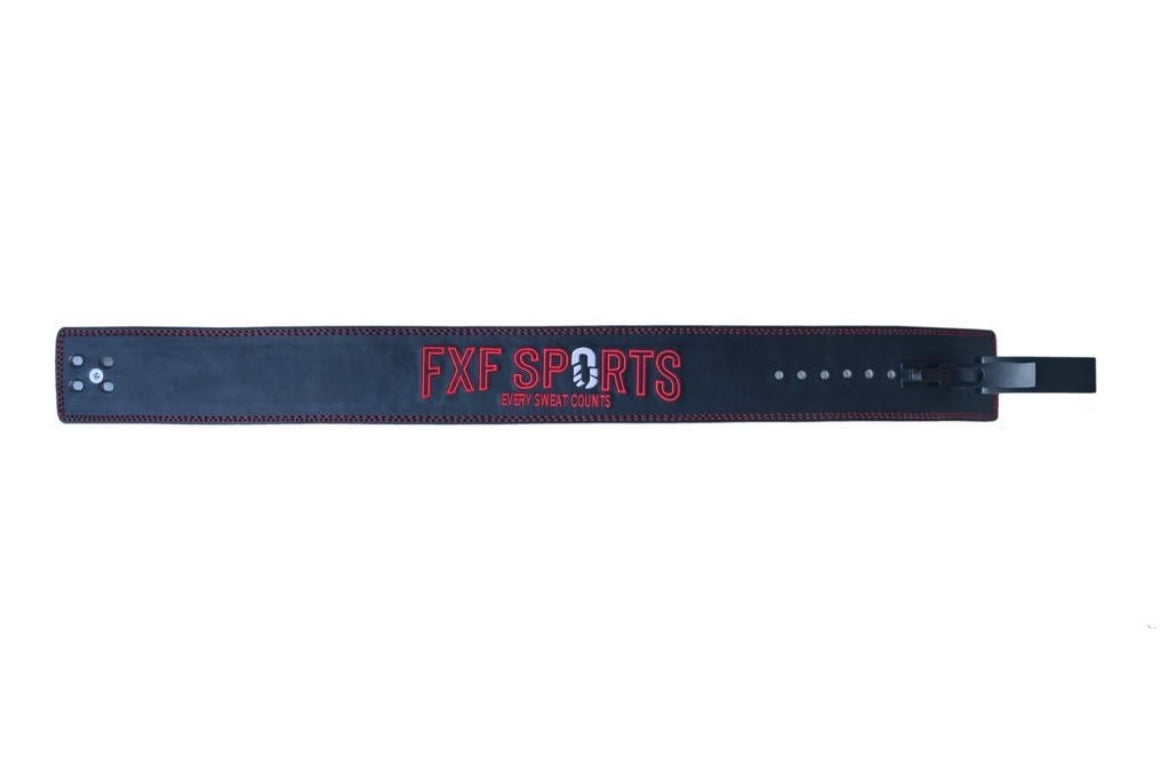 FXF Sports Lever Buckle Gym Training Leather Belt