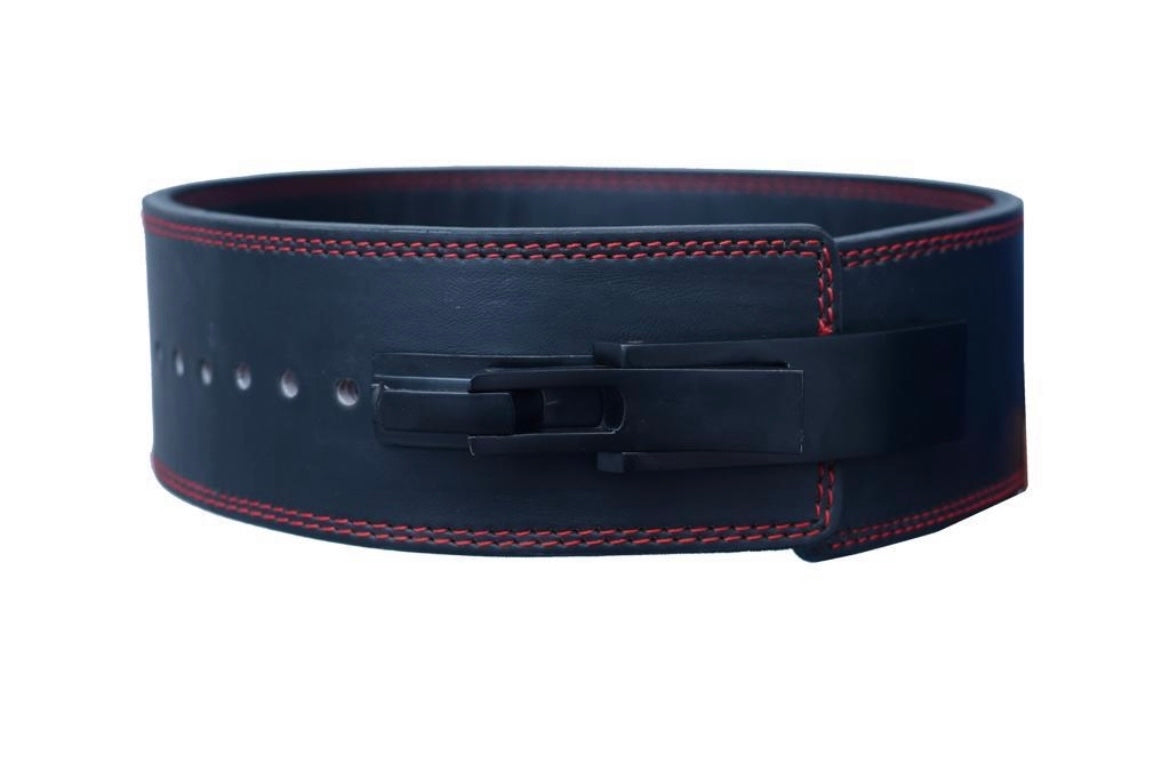 FXF Sports Lever Buckle Gym Training Leather Belt