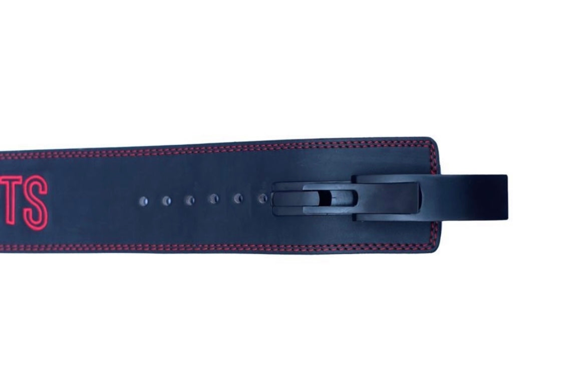 FXF Sports Lever Buckle Gym Training Leather Belt